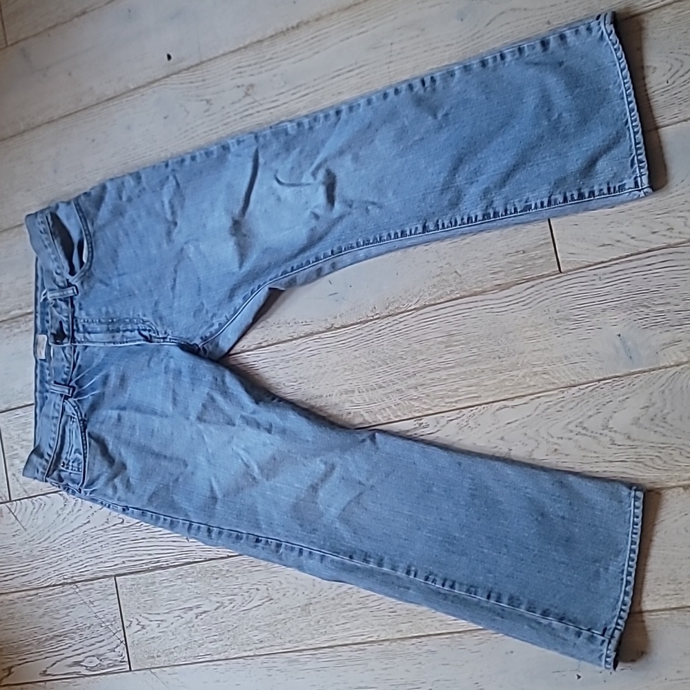 ⚡️GAP Mens boot fit jeans W34 L30 lightly distressed medium wash 34/30